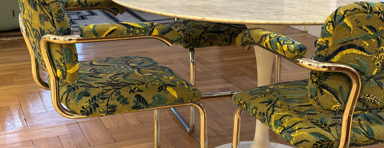 Why These Chrome Framed Chairs Will Never Go Out Of Style