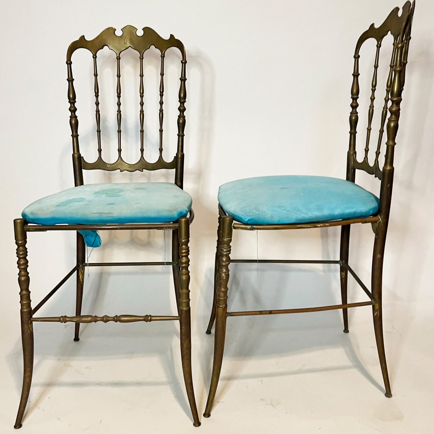 Italian Brass Chiavari Chair