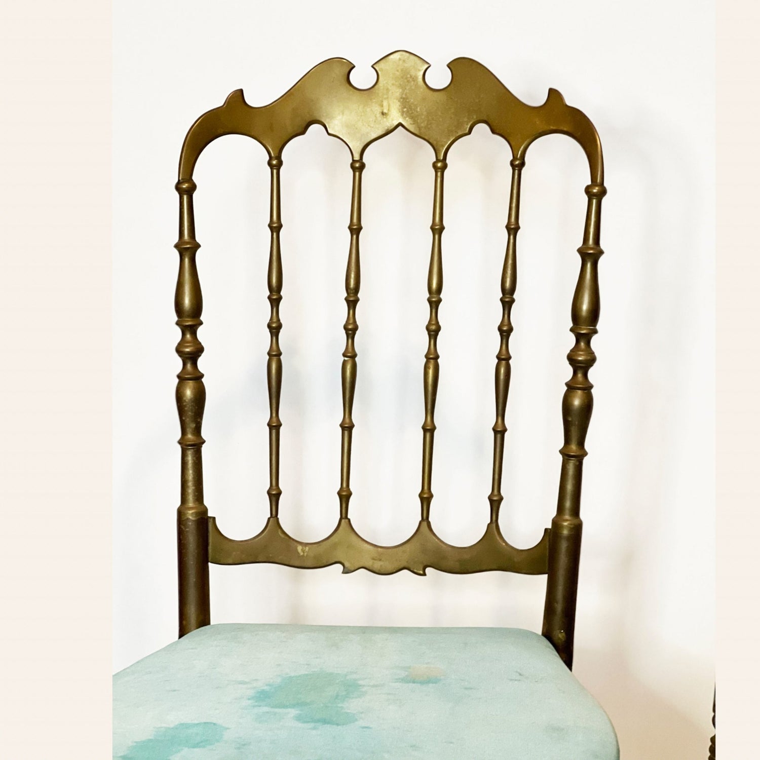 Italian Brass Chiavari Chair