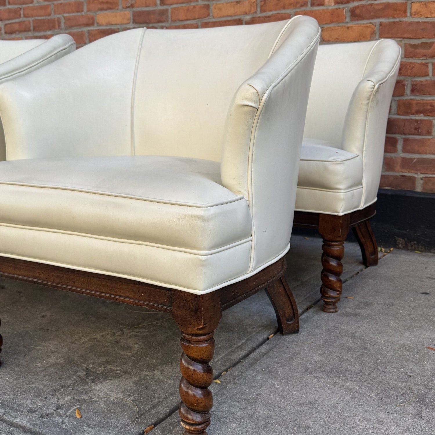 Four Club Chairs