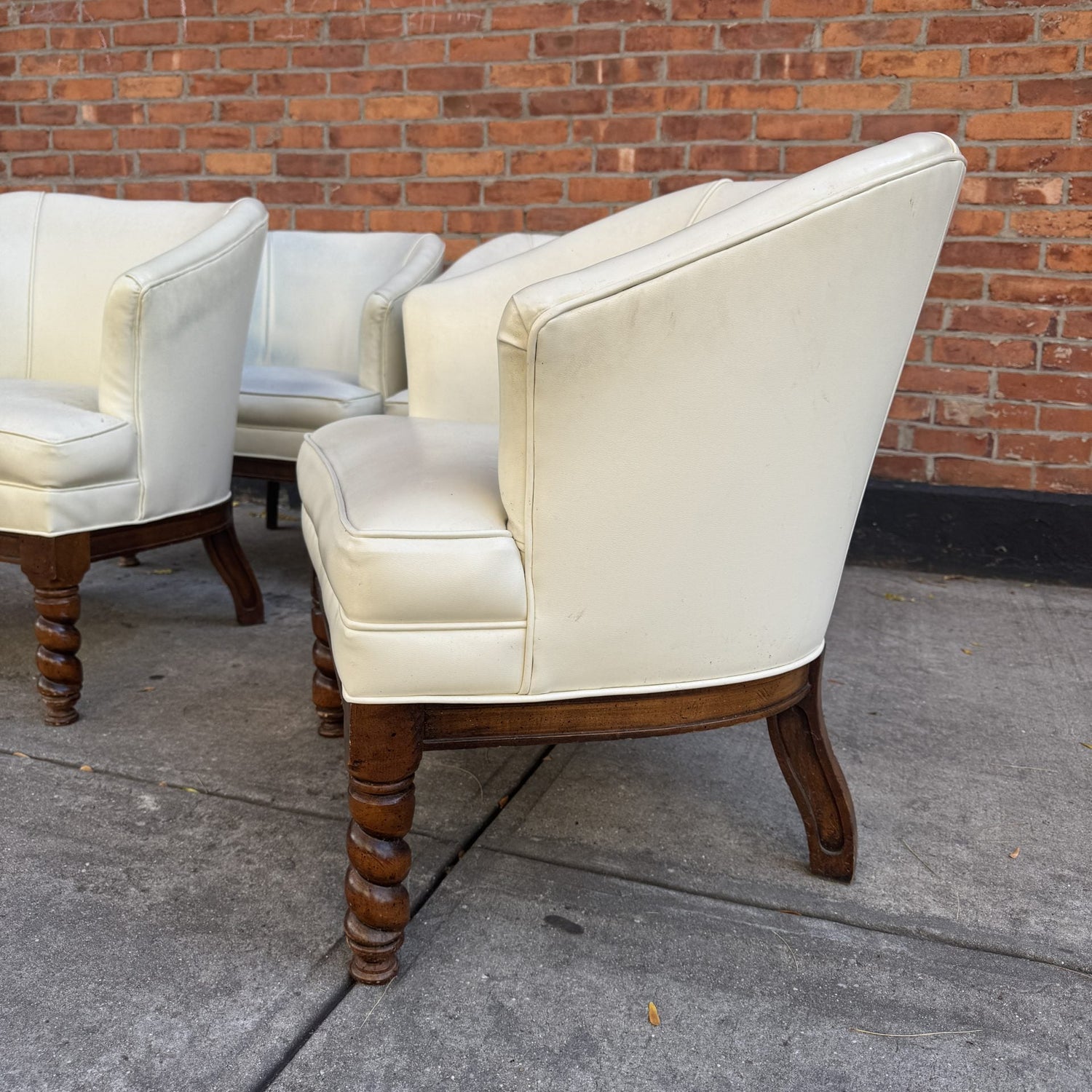 Four Club Chairs