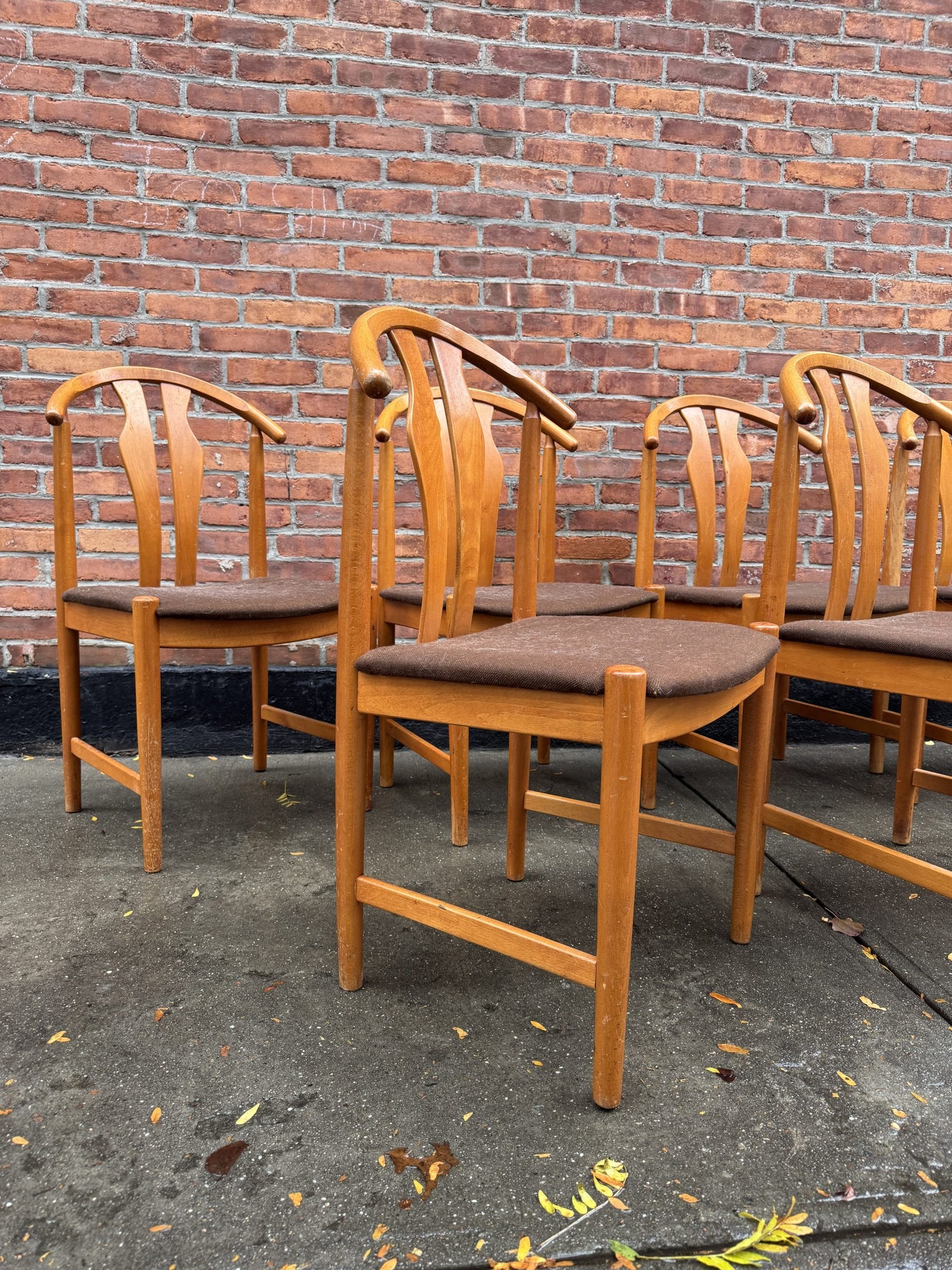 6 Danish Dining Chairs