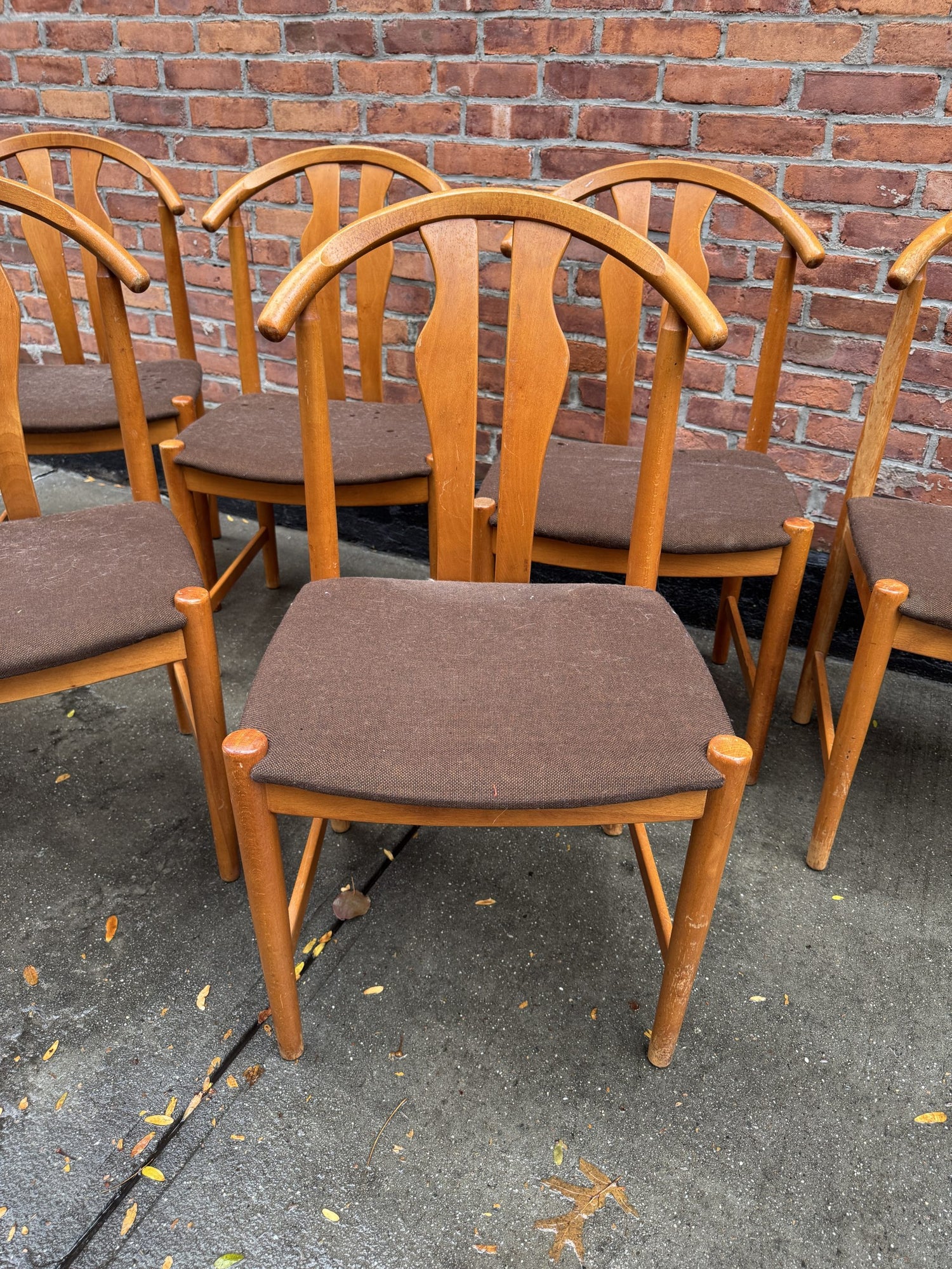 6 Danish Dining Chairs