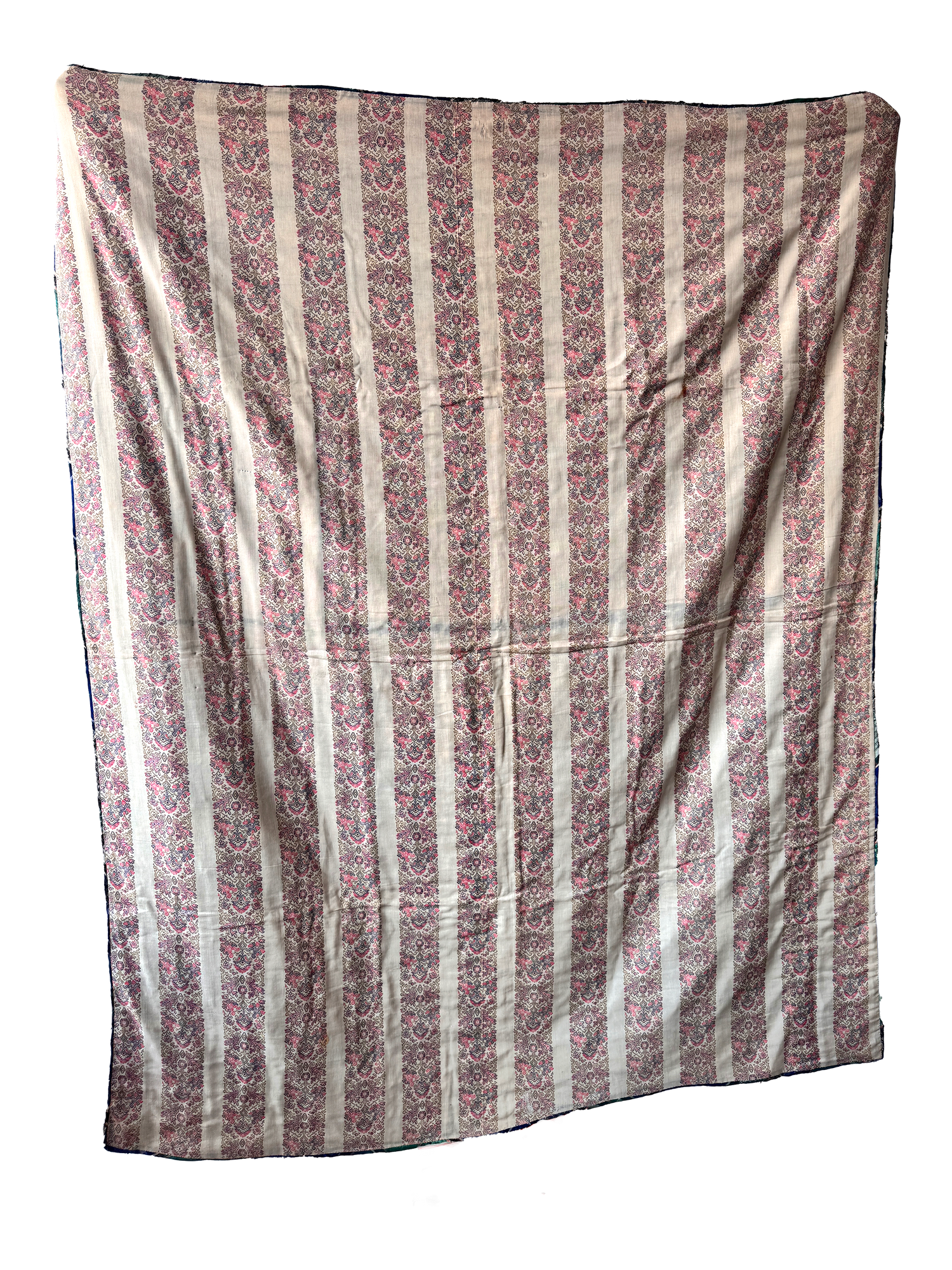 Triangle Square Multicolor Tapestry Quilt